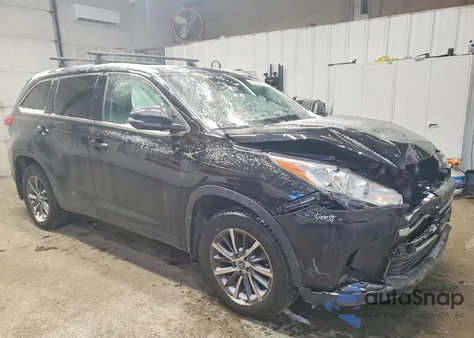 2017 Toyota Highlander Se из США, поврежденный, VIN 5TDJZRFH8HS471253